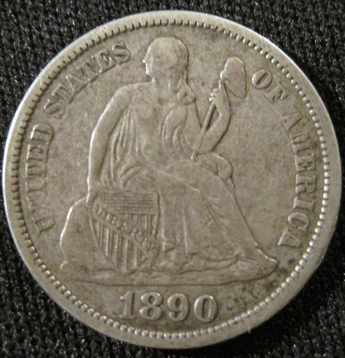 1890-Seated-Dime